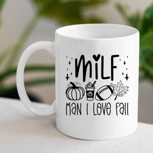 M.I.L.F Man I Love Fall Coffee Mug